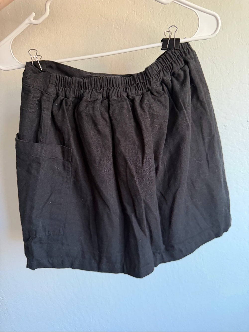 Shell Utility Skort in black - Picture 4 of 4